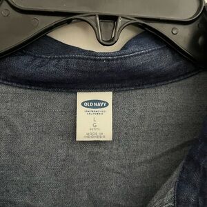 Old Navy blue dress L.